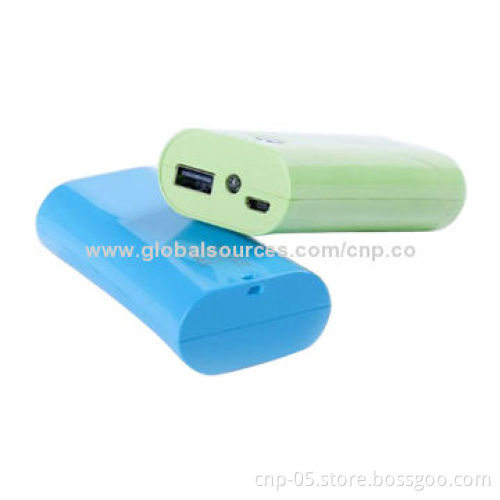 Power Banks with 4,400mAh Capacity, 5V DC Output Voltage